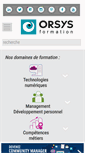 Mobile Screenshot of orsys.com